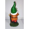 Gnome Figurine / Decorative Figure / Polyresin / Weatherproof /