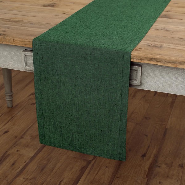 Solino Home Linen Table Runner 60 Inches Long – 100%