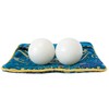 Addune White Baoding Balls Health Exercise Stress Hand Balls Marble