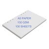 A5 Paper 6 Hole Blank Refill Paper DIN A5 Refill