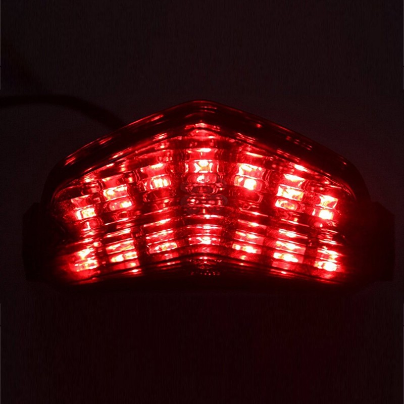 PACASK Turn Signal Tail Brake LED Light Integrated Taillight For