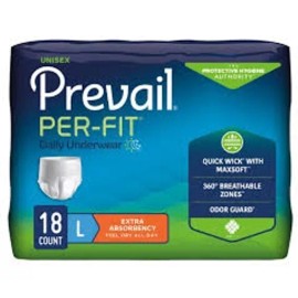 Prevail SM Prevail Per-Fit Underwear Large 44-58 - 20ct