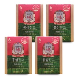 Jeonggwanjang Red Ginseng Jingo 100g 4 Centers of Immune Ginseng concentrate / 정관장 홍삼진고 100g 4병 면역 홍삼 농축액
