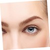 FOMIYES Full Natural Eyebrow Stickers Waterproof Quick Easy to Apply