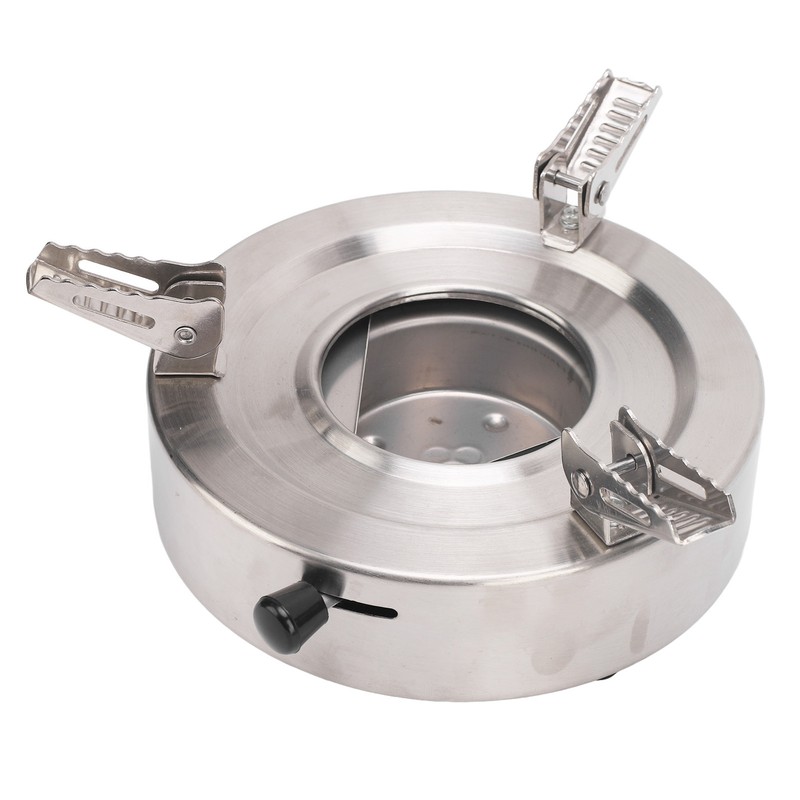 Alcohol Stove Windproof Portable Adjustable Stand Compact Solid Alcohol Stove