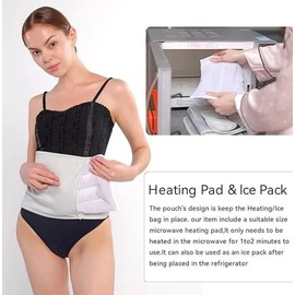 LUZOYUE Castor Oil Pack Wrap Plus Sizeimprove For Thyroidliver Detoxaid Sleep And Consti