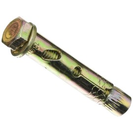 AHC K-ZYSLALB840B5 M8 x 40 mm Loose Bolt Sleeve Anchor - Zinc/Yellow (Pack of 5)