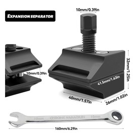 WYYFXY® Knuckle Spreader Suspension Strut Spreader Tool Shock Absorber Tool Hauet Axle Spreader Hub for Most Vehicle Makes and Models