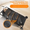Portable Foldable Dog Stretcher for Large Dogs, 250lbs Capacity with