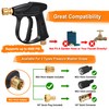 Foam Cannon for Pressure Washer Gun with Dual Connector Accessory