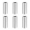 PATIKIL 6Pcs Stainless Steel Spacers, 6mm ID x 12mm OD