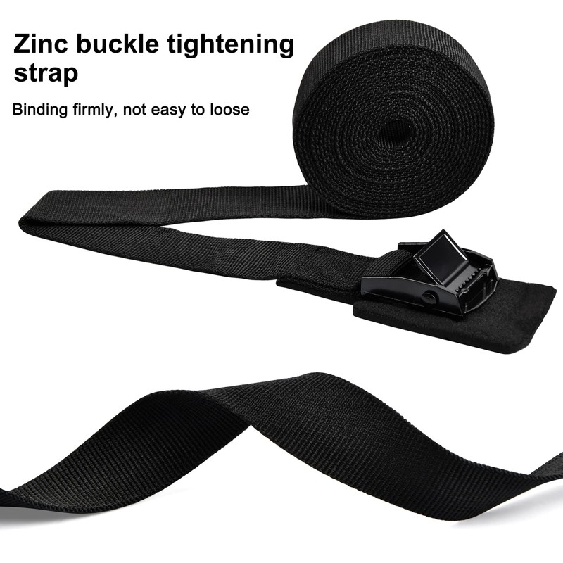 4 x Tie Down Straps 3 m, 2.5 cm Lashing