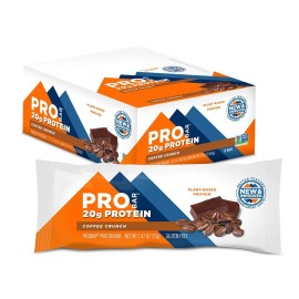 PROBAR Base 20g Plant Based Protein Bars 12 Count Gluten Free Non GMO High Fiber