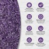 Orientrea 2.2Lb Natural Amethyst Gemstone Aquarium Gravel, Fish Tank Gravel