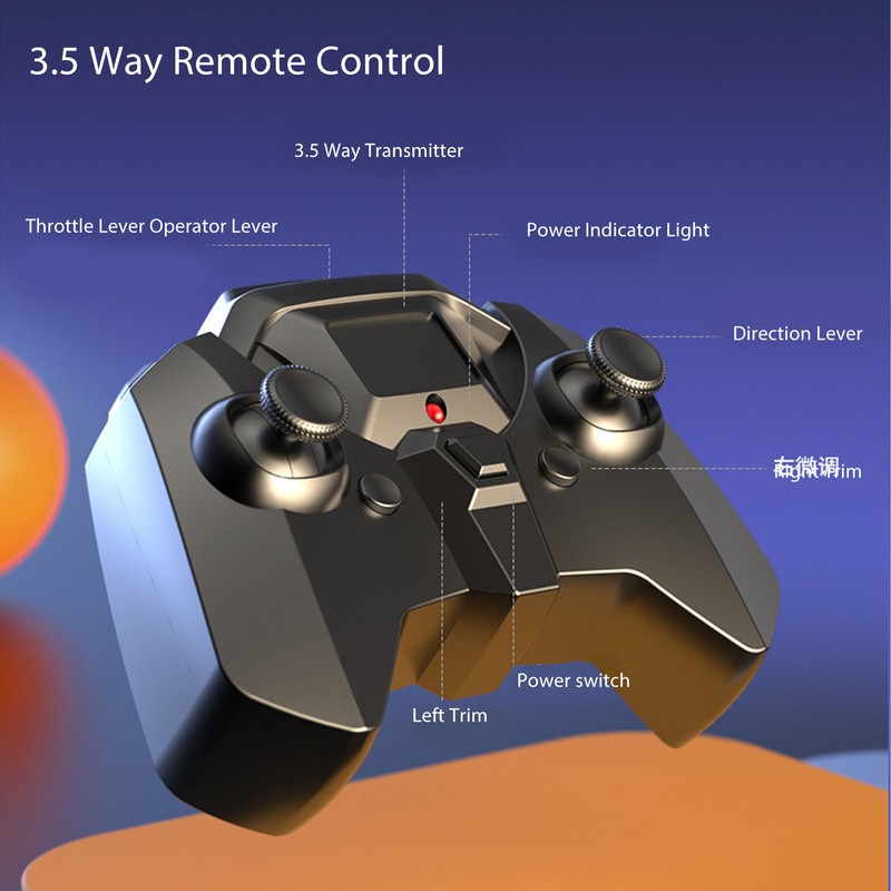 3.5 Way Remote Control Helicopter Drop Proof Electric Rechargeable Mini