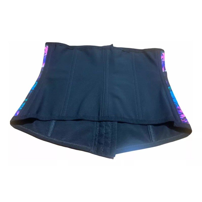 PKLM Cinturilla De Powernet Estampado De Licra En El Frente