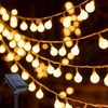 Vigdur Solar String Lights Outdoor, 2 Packs 15ft Globe String