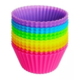 Lion 12 Moldes De Silicón Para Cupcake Capacillo