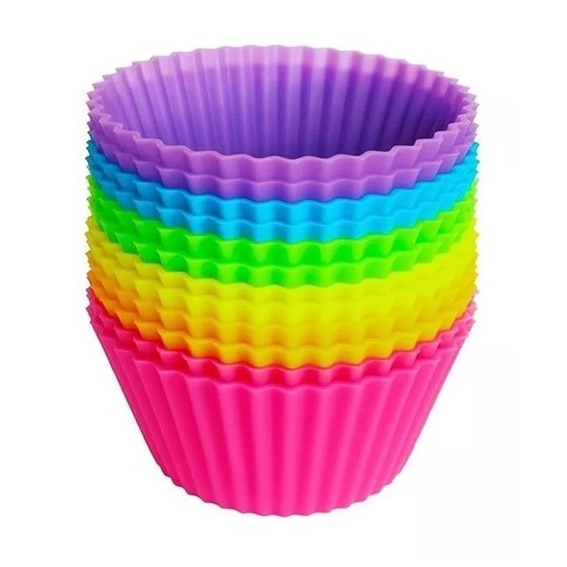 Lion 12 Moldes De Silicón Para Cupcake Capacillo