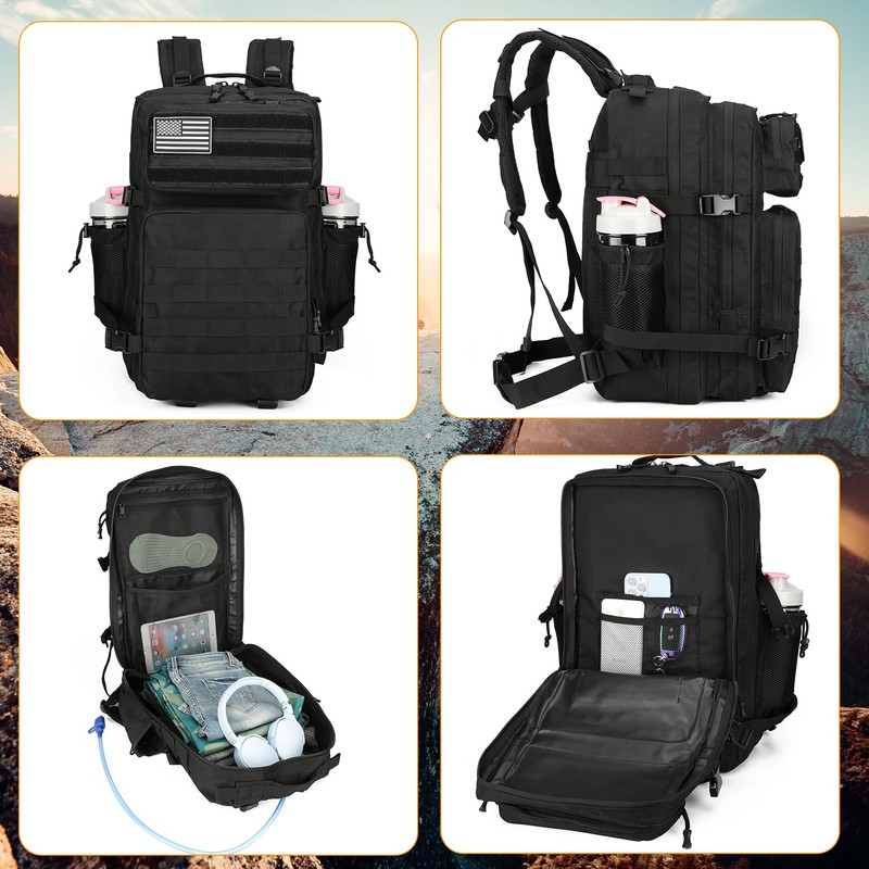 Lovelinks21 25L Tactical Backpack for Men Women Military Backpack Army