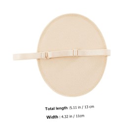 TOVINANNA Summer Dryness Underarm Sweat Pads Washable Portable Non-slip 1 Pair for Women Dryness