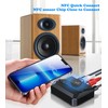 KAIY Bluetooth Receiver for Home Stereo, Bluetooth to RCA Adapter