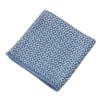 1-65616-86-KON Natsuhashi Pattern Woven Handkerchief Towel, Watane Diagonal Pattern, Chamon,