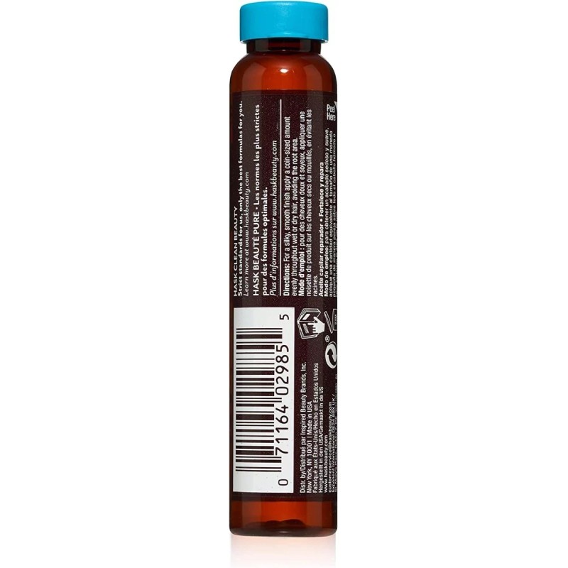 Hask Ampolleta Reparadora Con Aceite De Argan Hask 18 Ml