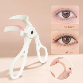 2 Pcs Eyelash Curler Set – Quick Natural Curl in Seconds – Long-Lasting Lift Without Pinching/Pulling – Professional Lash Curling Tool for Women & Girls – Achieve Voluminous, Eye-Opening Curls