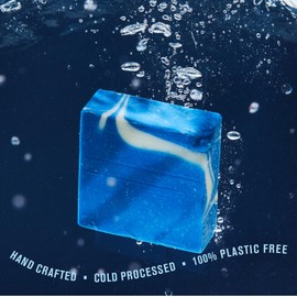 Every Man Jack Cold Processed Mens Bar Soap - Glacier Bay Scent w/notes of Uplifting Mint, Cypress & Cooling Glacier Clay - Deeply Cleans & Hydrates w/Naturally Derived Ingredients - (3 Pack)