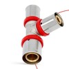 T-Piece PEX Press Fitting 16 x 16 x 20 mm