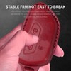 Tukellen for Volkswagen Leather Key Fob Cover Compatible with VW