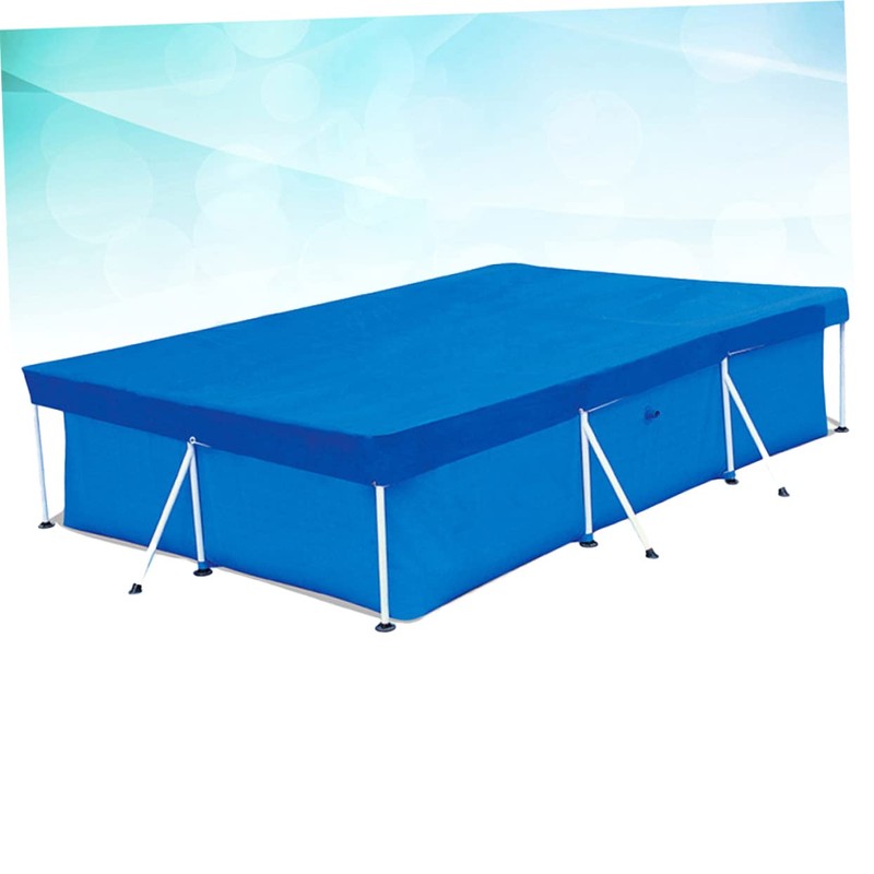 MERRYHAPY Frame Pools Rain Cover Waterproof Tarp Pe Pool Cover