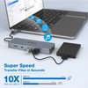 10 in 1 USB C Adapter, AYCLIF USB C Hub,