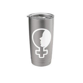 International Woman's Day 2025 March Feminist Symbol Stainless Steel Insulated Tumbler