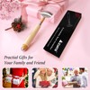Azymi Back Scratcher, Extendable Back Scratcher for Women Men with