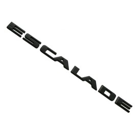 1Pc Escalade Rear Liftgate Emblem 3D Badge Letter Nameplate Replacement for 2021-2025 Escalade 84787581 86543262 (Glossy Black)