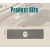 WADY Faucet Mat for Kitchen Sink, Kitchen Faucet Absorbent Mat