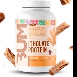 Cbum Raw Itholate Proteina 25 Servicios 1.72 Lb Sabor Churro