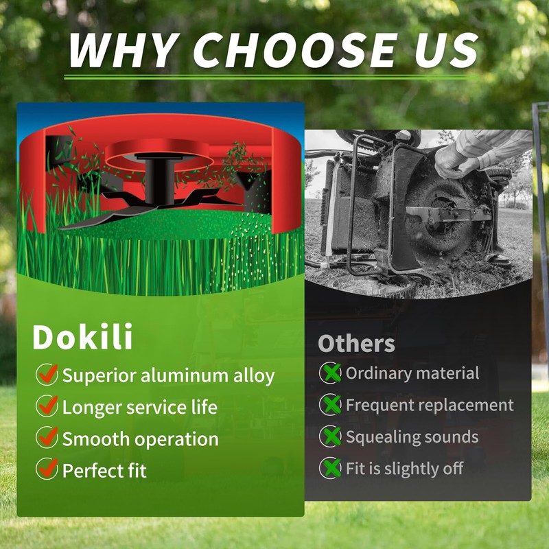 Dokili Lawn Mower Deck Blade Spindle Assembly Compatible with Ariens