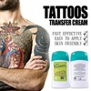 Tattoo Transfer Cream 51g,Fast&Long Lasting Stencil Gel Solution,Stencil Transfer Solution