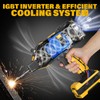 ZEGJAW Welding Machine Portable,110V ARC Handheld Electric Welder Gun with