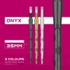 TARGET Darts Swiss Point Storm Steel Dart Points, Onyx (3