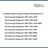 0438592 438592 Water Pump Kit Replacement for Johnson 40/48/50hp