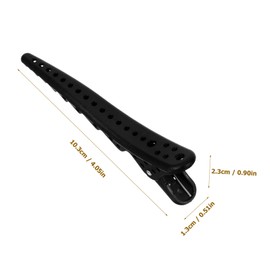 SAFIGLE 6Pcs Hair Styling Clips Durable Positioning Clips for Salon Use Professional Hair Sectioning Makeup Tools for Hairdressers and