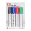 TRU RED Staples XL Tank Permanent Markers, Chisel Tip, Assorted,