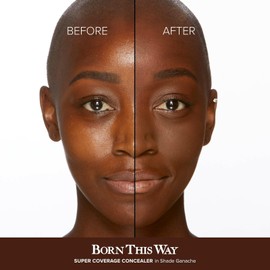 Too Faced Born This Way Super Coverage Multi-Use Concealer Full Size | Oil Free, Long Lasting + Hydrating, 0.46 fl. oz., Ganache