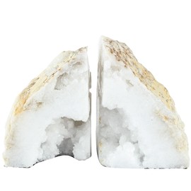 A&B Home 40068 Natural Geode Bookends Set of 2