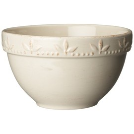 Signature Housewares Sorrento Collection 30-Ounce Utility Bowl, Ivory Antiqued Finish