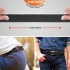 BULLIANT Mens Belt, Elasticated Belt Stretch Weave Belt 1 3/8",Casual